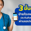 The process of transferring a social security scheme through the SSO Connect application.