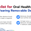 Checklist for Oral Health Care