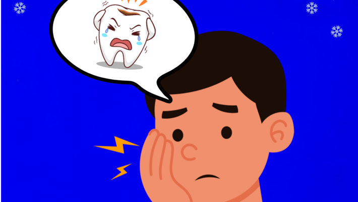 True or False? Cold weather can make your teeth hurt more easily.