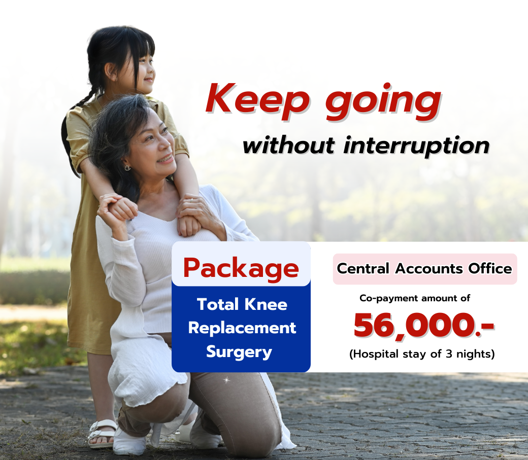 Total Knee Replacement Surgery Package for Government Officials